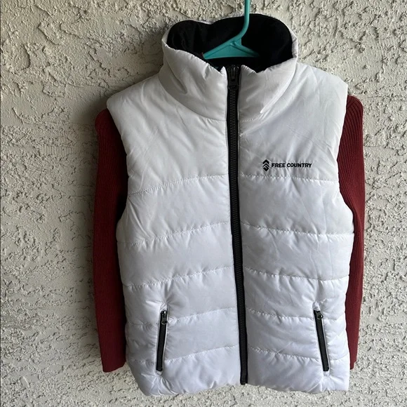 Free Country white-thick Puffer Vest with pockets-size Small-brand new/neverUsed - Picture 13 of 17